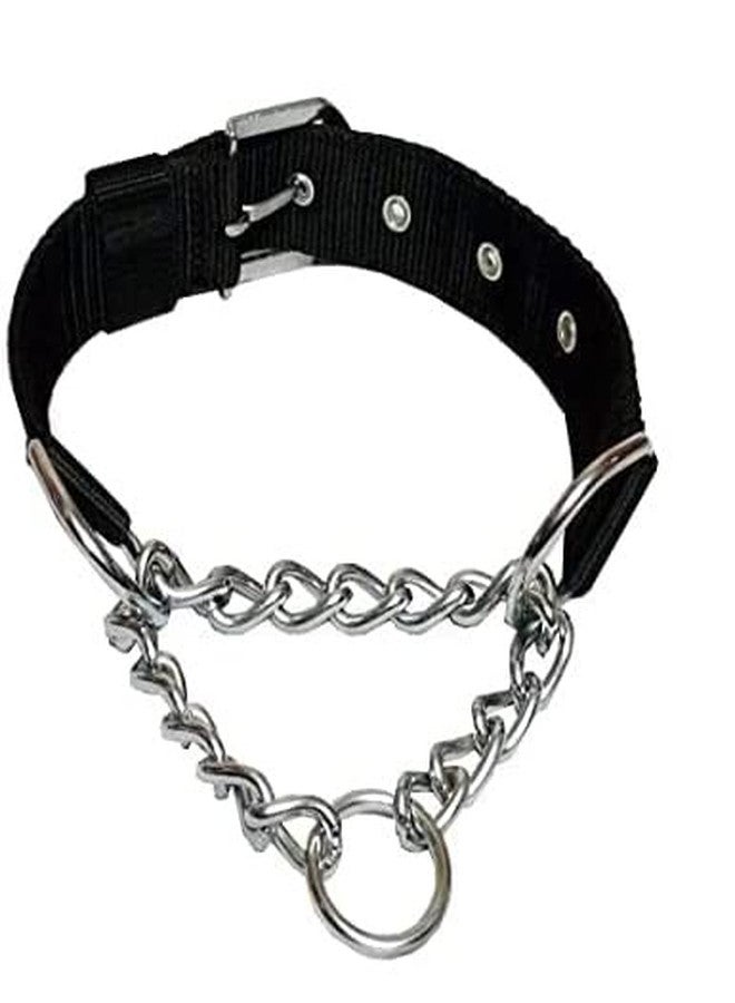 KittuPet Dog Belt Combo of Dog Rope with Choke Collar - Dog Collar & Leash for All Breed Size Dogs- Small (Black) - Image 2